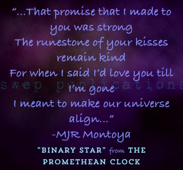 binary star- mjr montoya